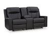 Mackmenville Reclining Loveseat with Console - 3 Bros Warehouse