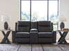 Mackmenville Reclining Loveseat with Console - 3 Bros Warehouse