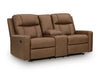Mackmenville Reclining Loveseat with Console - 3 Bros Warehouse
