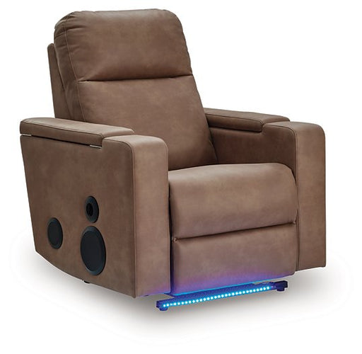 Lorrenton Power Glider Recliner with Audio System - 3 Bros Warehouse