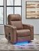 Lorrenton Power Glider Recliner with Audio System - 3 Bros Warehouse
