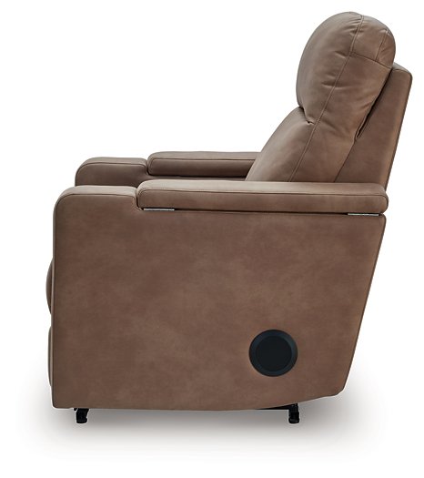 Lorrenton Power Glider Recliner with Audio System - 3 Bros Warehouse