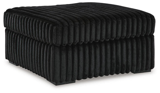 Midnight-Madness Oversized Accent Ottoman - 3 Bros Warehouse