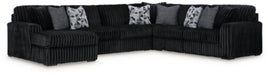 Midnight-Madness Sectional with Chaise - 3 Bros Warehouse