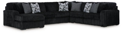 Midnight-Madness Sectional with Chaise - 3 Bros Warehouse