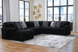 Midnight-Madness Sectional with Chaise - 3 Bros Warehouse