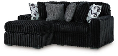 Midnight-Madness Sectional with Chaise - 3 Bros Warehouse