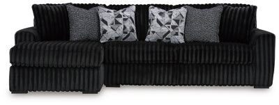 Midnight-Madness Sectional Sofa with Chaise - 3 Bros Warehouse