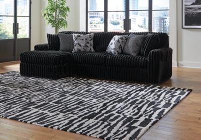 Midnight-Madness Sectional Sofa with Chaise - 3 Bros Warehouse