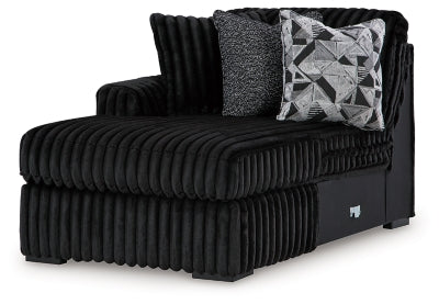 Midnight-Madness Sectional Sofa with Chaise - 3 Bros Warehouse