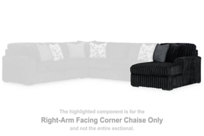 Midnight-Madness Sectional Sofa with Chaise - 3 Bros Warehouse