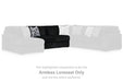 Midnight-Madness Sectional with Chaise - 3 Bros Warehouse