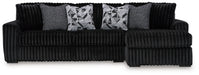 Midnight-Madness Sectional Sofa with Chaise - 3 Bros Warehouse