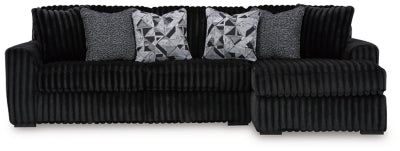 Midnight-Madness Sectional Sofa with Chaise - 3 Bros Warehouse