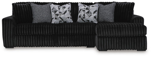 Midnight-Madness Sectional Sofa with Chaise - 3 Bros Warehouse