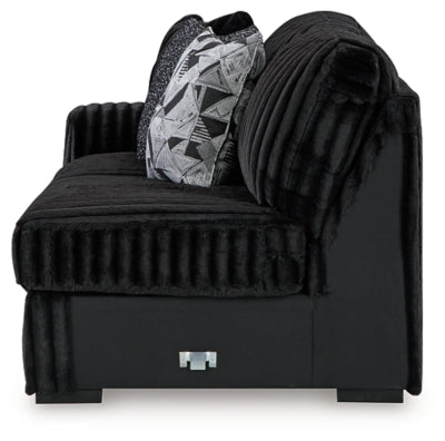Midnight-Madness Sectional Sofa with Chaise - 3 Bros Warehouse