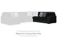 Midnight-Madness Sectional Sofa with Chaise - 3 Bros Warehouse