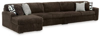 Midnight-Madness Sectional with Chaise - 3 Bros Warehouse