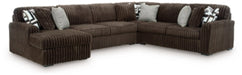 Midnight-Madness Sectional with Chaise - 3 Bros Warehouse