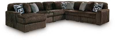 Midnight-Madness Sectional with Chaise - 3 Bros Warehouse