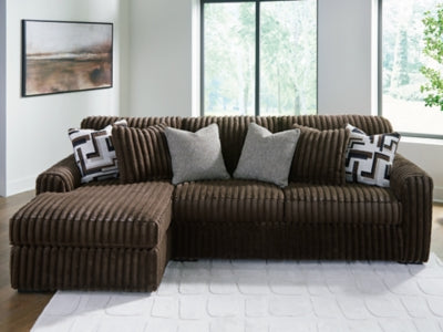 Midnight-Madness Sectional Sofa with Chaise - 3 Bros Warehouse