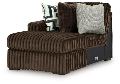 Midnight-Madness Sectional with Chaise - 3 Bros Warehouse