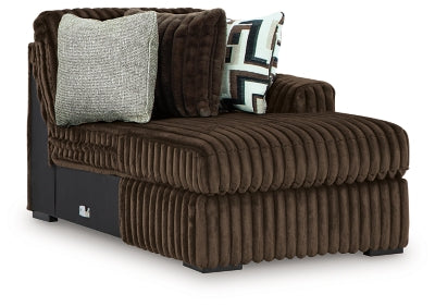 Midnight-Madness Sectional with Chaise - 3 Bros Warehouse