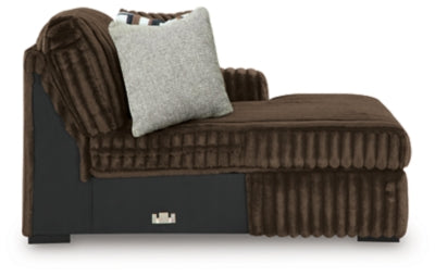 Midnight-Madness Sectional with Chaise - 3 Bros Warehouse