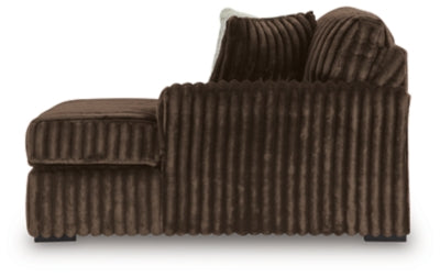 Midnight-Madness Sectional with Chaise - 3 Bros Warehouse
