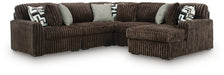 Midnight-Madness Sectional with Chaise - 3 Bros Warehouse