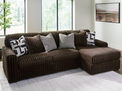 Midnight-Madness Sectional Sofa with Chaise - 3 Bros Warehouse