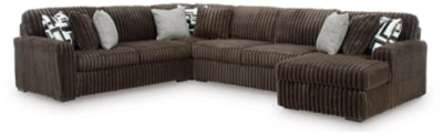 Midnight-Madness Sectional with Chaise - 3 Bros Warehouse