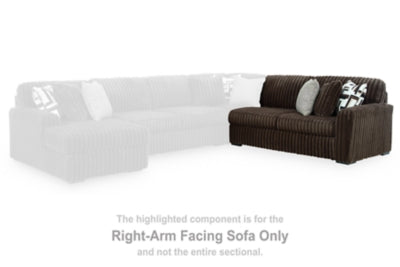 Midnight-Madness Sectional with Chaise - 3 Bros Warehouse