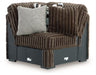 Midnight-Madness Sectional with Chaise - 3 Bros Warehouse