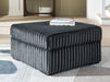 Midnight-Madness Oversized Accent Ottoman - 3 Bros Warehouse