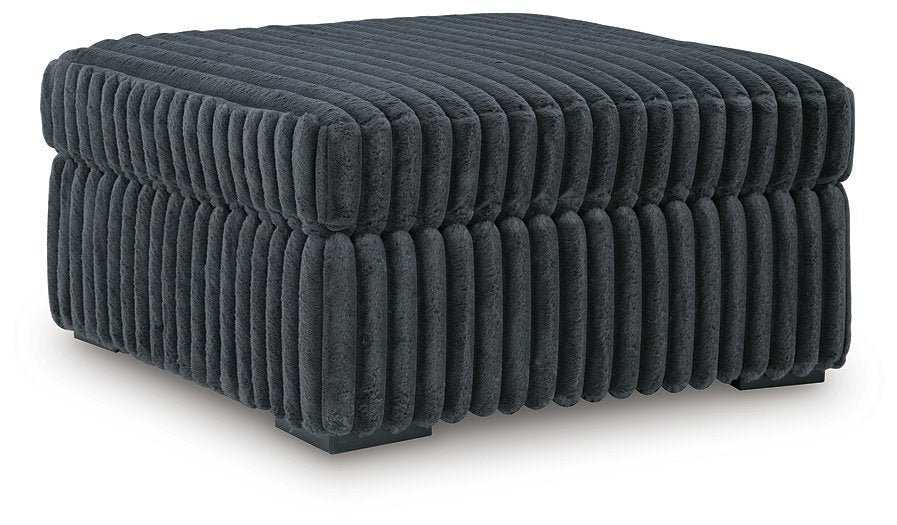 Midnight-Madness Oversized Accent Ottoman - 3 Bros Warehouse