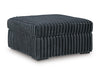 Midnight-Madness Oversized Accent Ottoman - 3 Bros Warehouse