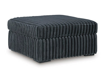 Midnight-Madness Oversized Accent Ottoman - 3 Bros Warehouse