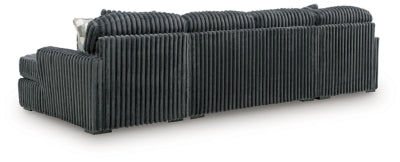 Midnight-Madness Sectional with Chaise - 3 Bros Warehouse