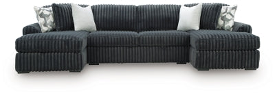 Midnight-Madness Sectional with Chaise - 3 Bros Warehouse
