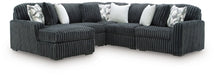 Midnight-Madness Sectional with Chaise - 3 Bros Warehouse