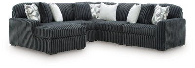 Midnight-Madness Sectional with Chaise - 3 Bros Warehouse
