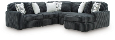 Midnight-Madness Sectional with Chaise - 3 Bros Warehouse