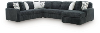 Midnight-Madness Sectional with Chaise - 3 Bros Warehouse