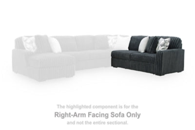Midnight-Madness Sectional Sofa with Chaise - 3 Bros Warehouse