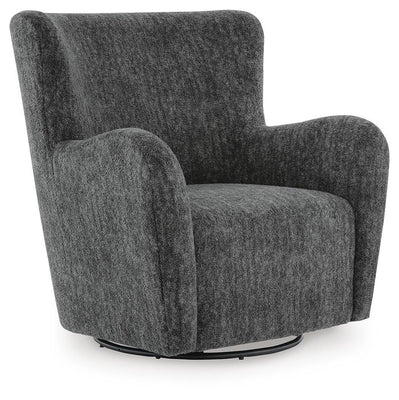 Rowenburg Swivel Glider Accent Chair - 3 Bros Warehouse