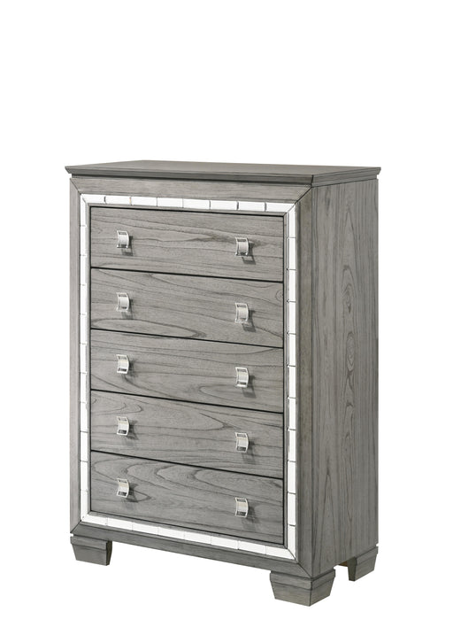 Antares Light Gray Oak Chest image