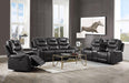 Braylon Magnetite PU Sofa (Motion) image