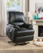Ixora Black PU Recliner w/Power Lift & Massage - 3 Bros Warehouse