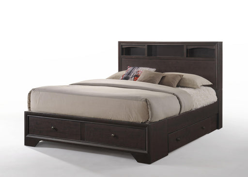 Madison II Espresso Queen Bed - 3 Bros Warehouse